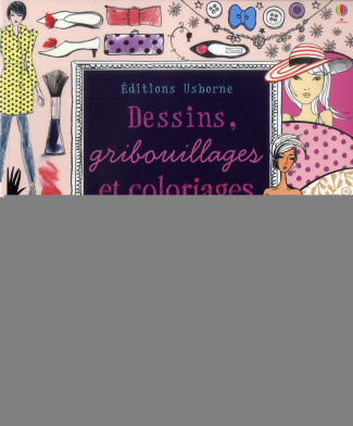 Dessins, gribouillages et coloriages. La mode