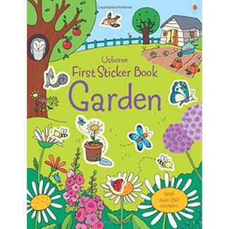 First sticker book garden