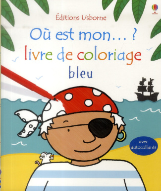 Où est mon livre de coloriage bleu ?