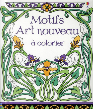 Motifs Art nouveau à colorier