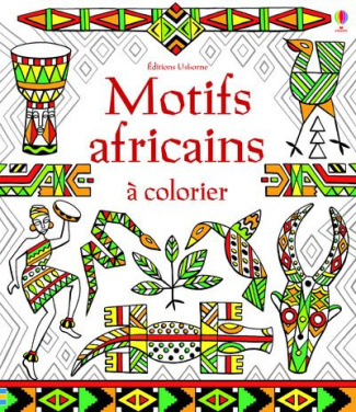 Motifs africains à colorier