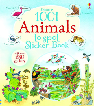 1 001 animals to spot sticker book