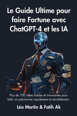 Le Guide Ultime pour faire Fortune avec ChatGPT-4 et les IA. Plus de 100 idées fiables et innovantes