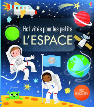 L'espace. Avec autocollants