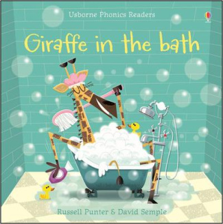 GIRAFFE IN THE BATH