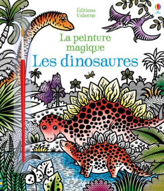 Les dinosaures. Avec un pinceau
