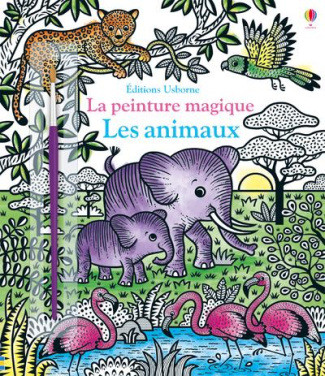 Les animaux. Avec un pinceau