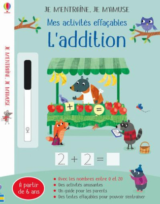 Mes activités effaçables L'addition