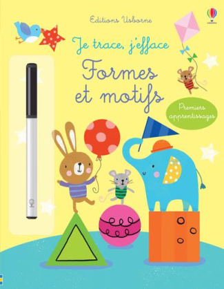 Formes et motifs. Avec un feutre à encre effaçable