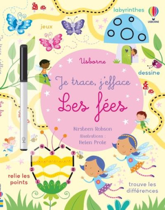 Les fées. Avec un feutre à encre effaçable