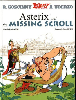 ASTERIX AND THE MISSING SCROLL, (ALBUM 36)