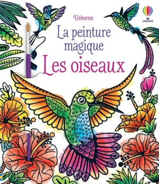 Les oiseaux. Avec un pinceau