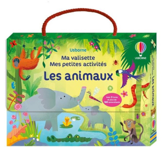 Les animaux. Avec 3 livres et plus de 160 autocollants
