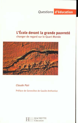 L'ECOLE DEVANT LA GRANDE PAUVRETE
