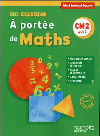 Le nouvel A portée de maths CM2