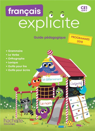 Français Explicite CE1. Guide pédagogique, Edition 2019, avec 1 Clé USB