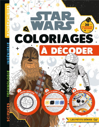 Coloriages à décoder Star Wars