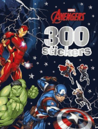 300 stickers Marvel Avengers