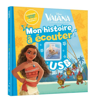 Mon histoire à écouter Vaiana. Avec 1 Clé USB