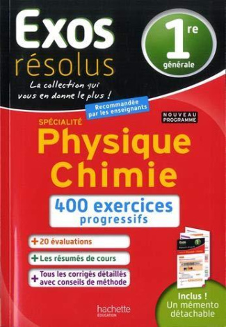 Spécialité Physique Chimie 1re. Edition 2019