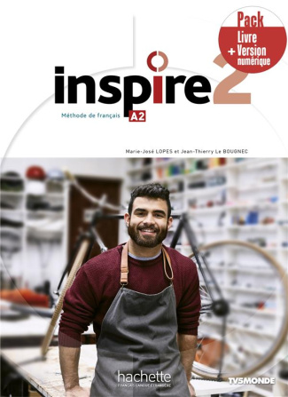 Inspire 2 A2. Méthode de français version numérique