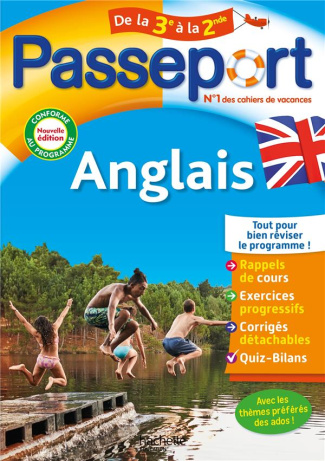 Passeport Anglais de la 3e à la 2nde. Edition 2022