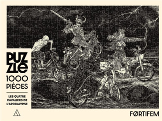 PUZZLE LES 4 CAVALIERS DE L'APOCALYPSE