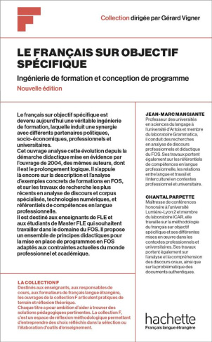 Le français sur objectif spécifique. Ingénierie de la formation et conception de programme