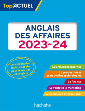 Anglais des affaires. Edition 2023-2024