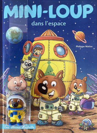 Mini-Loup Tome 29 : Mini-Loup dans l'espace. Avec figurine
