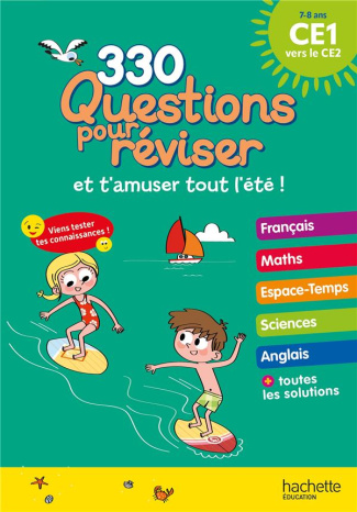 QUESTIONS POUR REVISER - DU CE1 AU CE2 - CAHIER DE VACANCES 2026