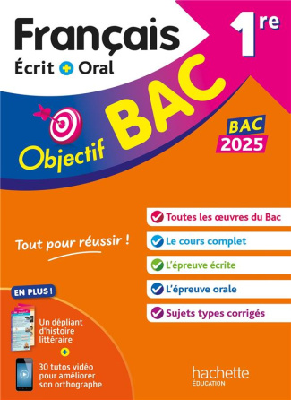 Français écrit   oral 1re. Edition 2025