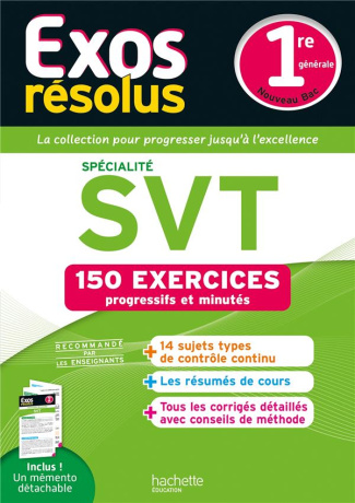 Spécialité SVT 1re générale