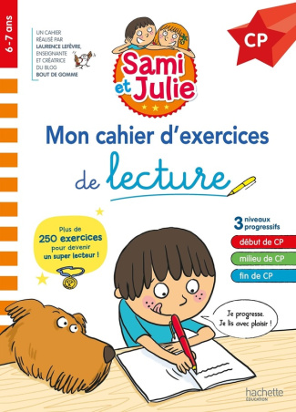 Mon cahier d'exercices de lecture CP