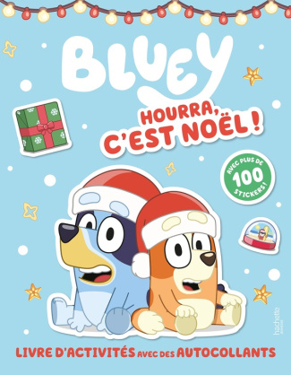 Hourra, c'est Noël ! Livre d'activités avec des autocollants