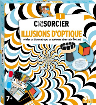 Illusions d'optique. Avec lunettes 3D, 20 cartes illustions d'optiques
