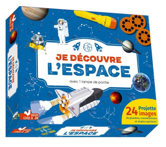 Je découvre l'espace. Coffret avec 1 lampe de poche