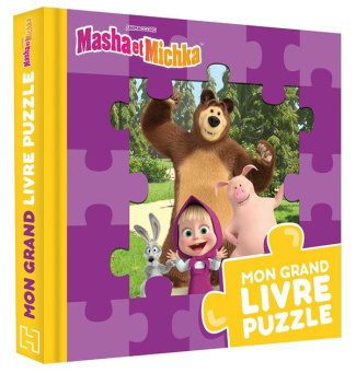 Mon grand livre puzzle Masha et Michka