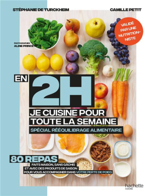 En 2h je cuisine pour ma semaine de régime. Spécial rééquilibrage alimentaire. 80 repas faits maison