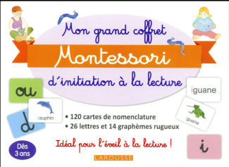 Mon coffret Montessori d'initiation à la lecture