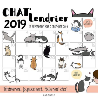 Chat'lendrier. Edition 2019