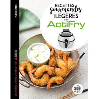 Recettes gourmandes mais légères avec ActiFry. Les petits livres de recettes Seb