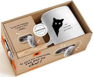 Tu peux pas comprendre, t'es pas un chat ! Coffret avec 1 mug