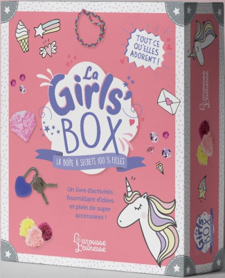 La Girl's Box. Coffret avec 1 livre d'activités et plein de super accessoires