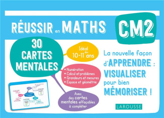 Mathématiques CM2 Mes cartes mentales. Réussir en Maths
