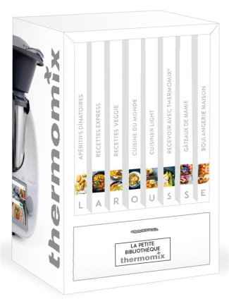 La Petite Bibliothèque Thermomix. Coffret en 8 volumes : Apéritifs dînatoires ; Recettes express ; R