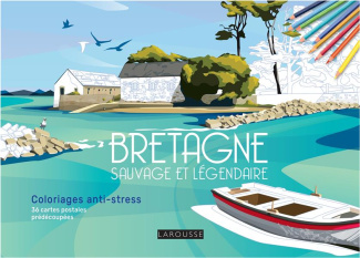 Bretagne sauvage et légendaire. 36 cartes postales prédécoupées