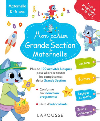 Mon grand cahier de Grande section de maternelle