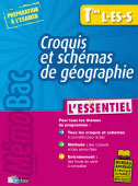 Croquis et schémas de géographie Tles L-ES-S. L'essentiel