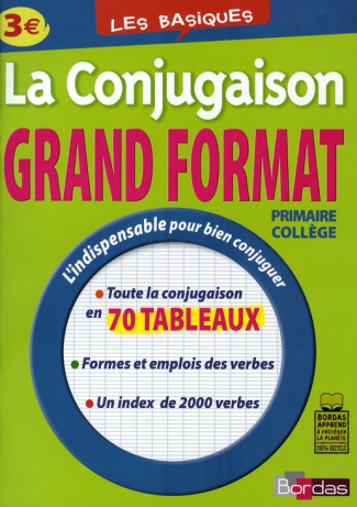 La Conjugaison grand format
